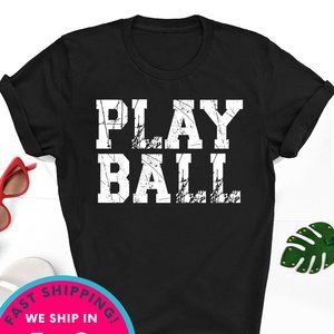 Play Ball unisex gildan shirt